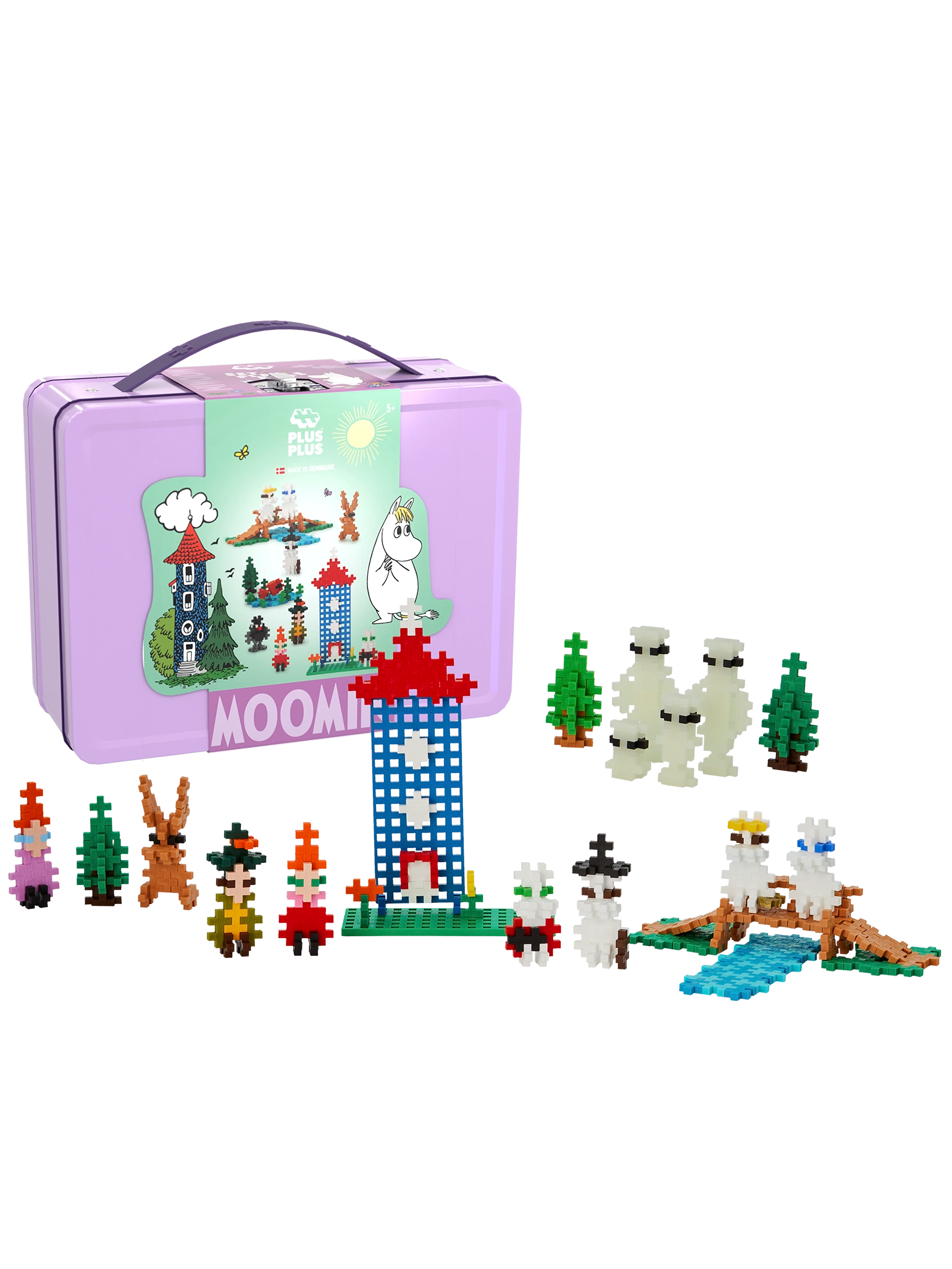 Moominvalley Purple Tin Carry Case - 500 pcs